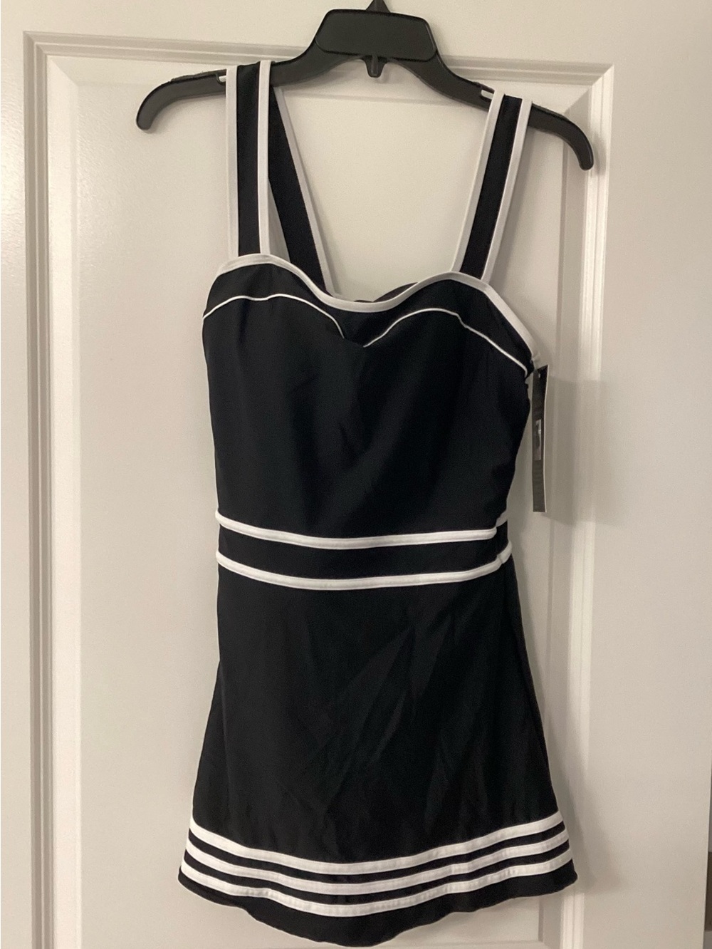 NWT!!  Black & White Size 12 Shore Shapes Swimsuit